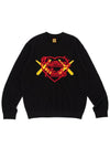 x Cows Collaboration Black Knit Sweater XX26CS004BK - HUMAN MADE - BALAAN 1