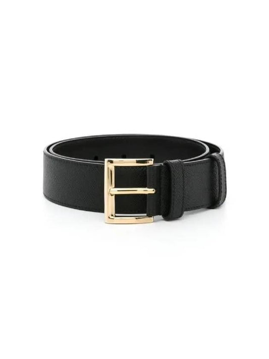 Saffiano Leather Beltt Nero - PRADA - BALAAN 2