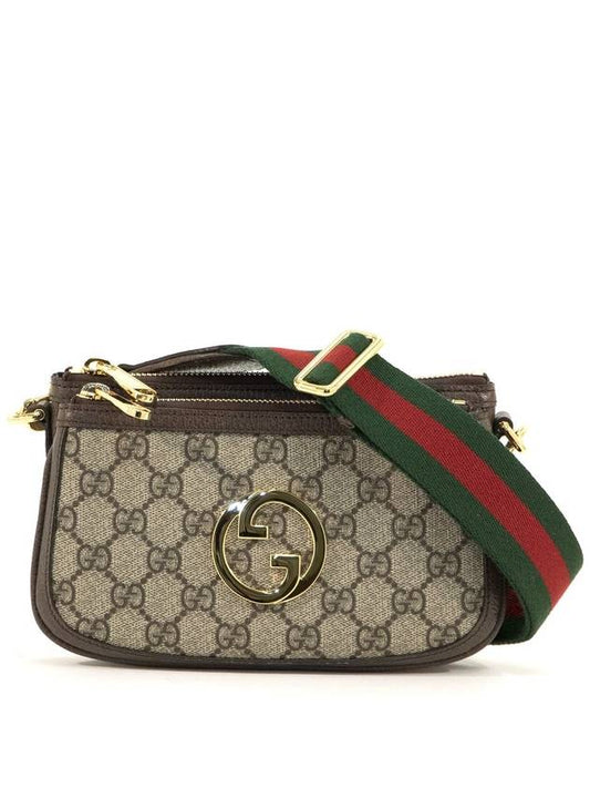 Blondie GG Mini Cross Bag Beige - GUCCI - BALAAN 2