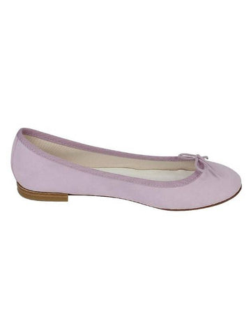 Cendrillon Suede Ballerina Shoes Purple - REPETTO - BALAAN 1