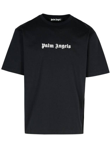 Palm Angels T-Shirt With Logo - PALM ANGELS - BALAAN 1