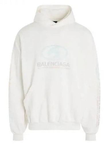 Surfer Logo Oversized Cotton Hoodie 271486 - BALENCIAGA - BALAAN 1