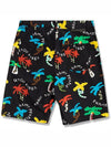 Kids Palm Graphic Short Pants TS6Q09 Z0974 930MC - STELLA MCCARTNEY - BALAAN 3