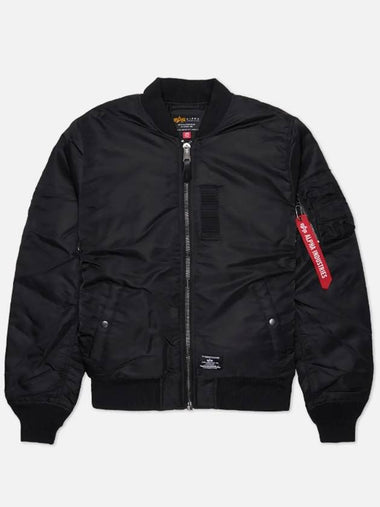 Alpine The Street Men s MA 1 Mode Jacket MJM53504C1 Black - ALPHA INDUSTRIES - BALAAN 1