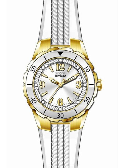 Invicta Angel White Dial White Polyurethane Ladies Watch 17484 17484 - INVICTA - BALAAN 2