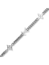 Monogram Row Necklace Silver - LOUIS VUITTON - BALAAN 3