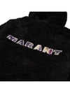 Maeva Logo Hoodie Black - ISABEL MARANT - BALAAN 9