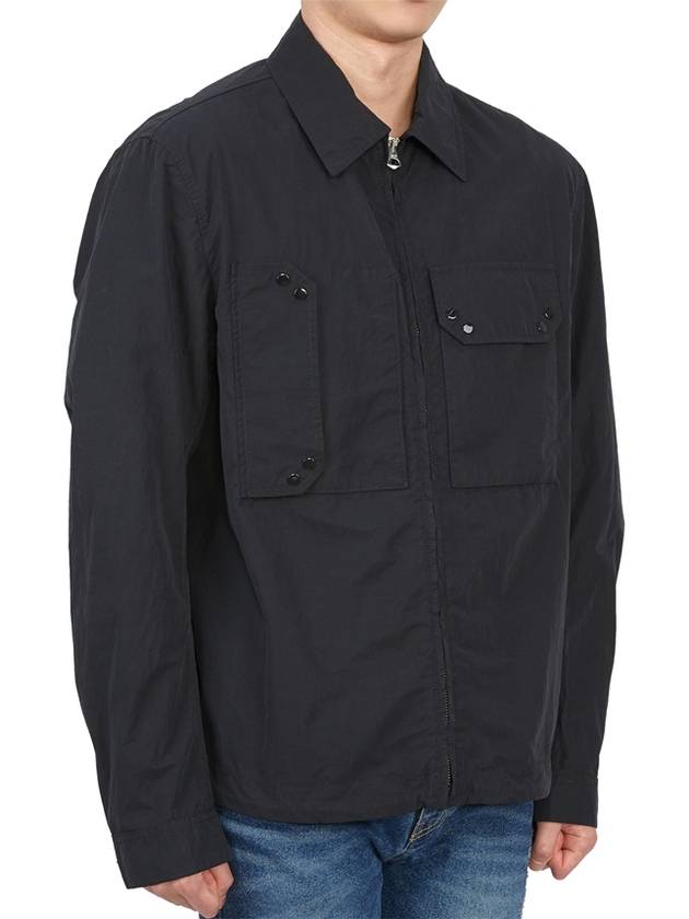 Men's Mid Layer Jacket Black - TEN C - BALAAN 7