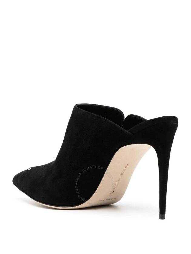 Dobre Suede Mules 105mm 2231353 - MANOLO BLAHNIK - BALAAN 4