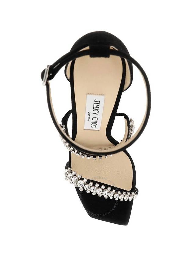 Jimmy Choo Black Bing 105 Crystal Sandals Brand Size 39 US Size 9 - JIMMY CHOO - BALAAN 2