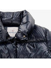 1A00097 595ZZ 778 COCHEVIS Navy high neck down jacket - MONCLER - BALAAN 4