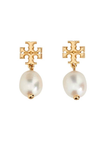 Kira Pearl Drop Earrings Gold - TORY BURCH - BALAAN 2