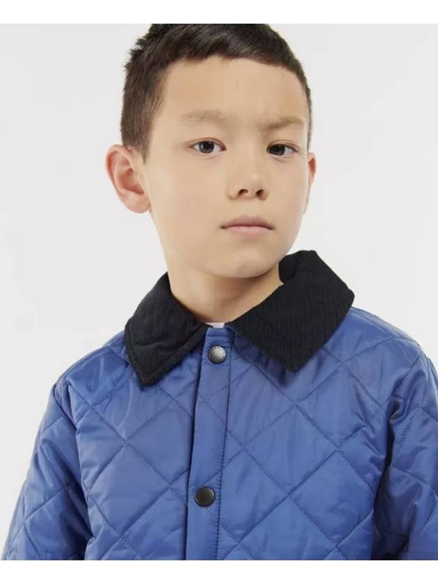 Kids Quilted Jacket CQU0047 Blue L 10 11Y XL 12 13Y - BARBOUR - BALAAN 5