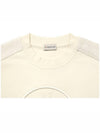 Felpa Logo Sweatshirt White - MONCLER - BALAAN 4