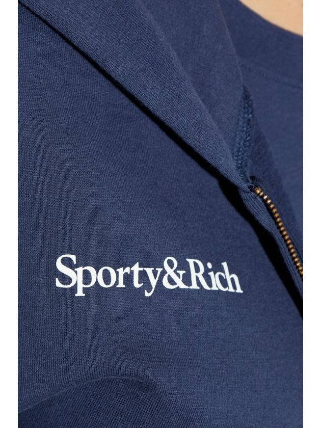 Sporty & Rich Sweatshirt From The 47 & The New York Yankees Collection, Unisex, Navy Blue - SPORTY & RICH - BALAAN 7