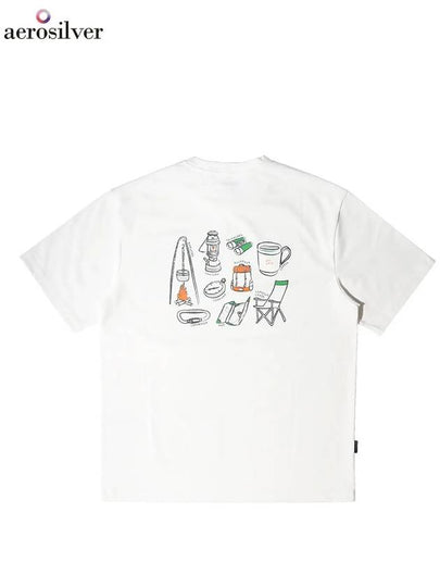 OHC Ready to Camp Graphic TShirt White - OFFGRID - BALAAN 2