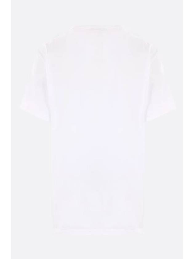 Skull Logo Print Short Sleeve T-shirt White - ALEXANDER MCQUEEN - BALAAN 4