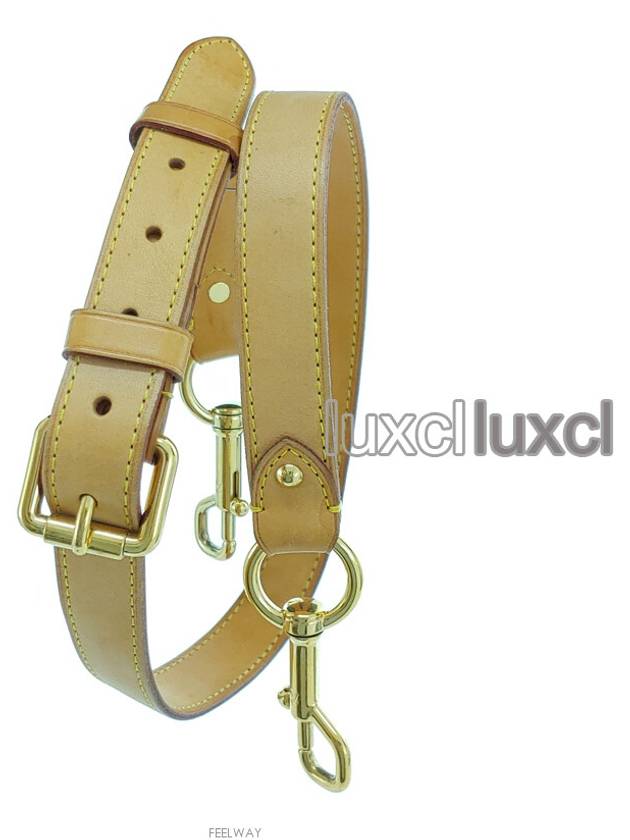 Leather shoulder strap 2 4 x 100cm - LOUIS VUITTON - BALAAN 8