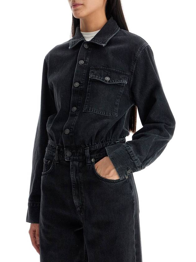 denim tane jumpsuit - AGOLDE - BALAAN 4