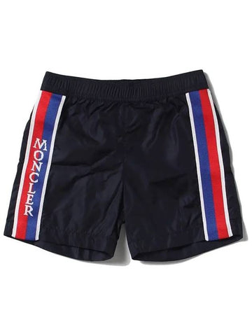 Kids Logo Three Stripes Swim Pants 2C000 01 53326 742 - MONCLER - BALAAN 1