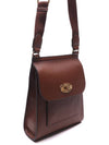 Antony Small Leather Cross Bag Brown - MULBERRY - BALAAN 4