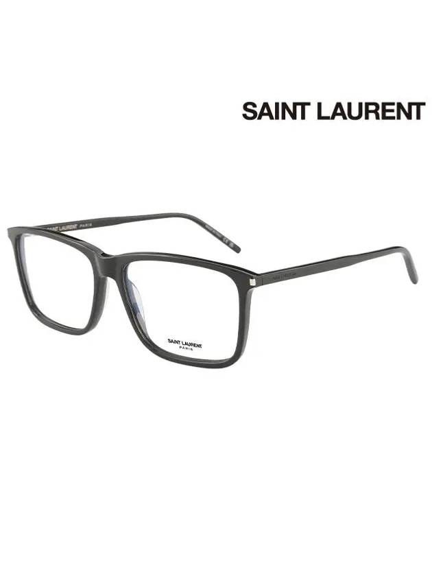 Glasses Frame SL454 004 Square Acetate Men Women Glasses - SAINT LAURENT - BALAAN 3