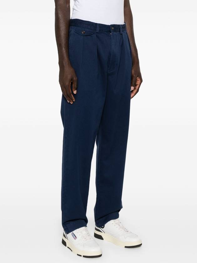 Logo Patch Straight Pants Navy - POLO RALPH LAUREN - BALAAN 5