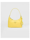 Re-Edition 2005 Saffiano Trimming Re-Nylon Shoulder Bag Yellow - PRADA - BALAAN 2