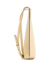 Banner Logo Small Leather Cross Bag Beige - GANNI - BALAAN 3