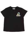 Kids short sleeved T shirt H8M03U LAA24 60100 Adults can wear - MOSCHINO - BALAAN 1