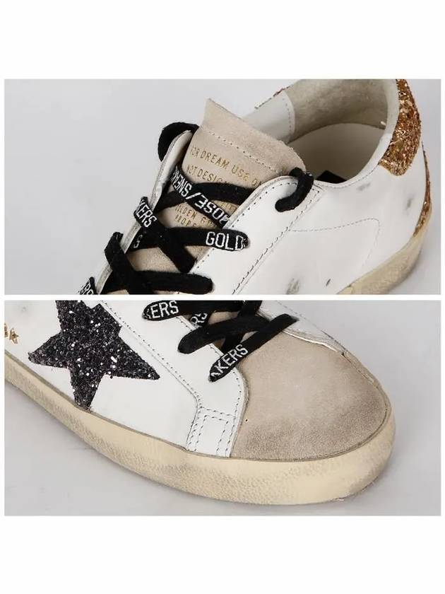 Super-Star Glittered Sneakers White - GOLDEN GOOSE - BALAAN 5