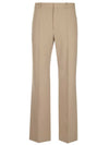 straight pants beige - BALENCIAGA - BALAAN.