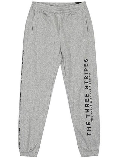 Loose Fit French Terry Track Pants Grey - ADIDAS - BALAAN 1