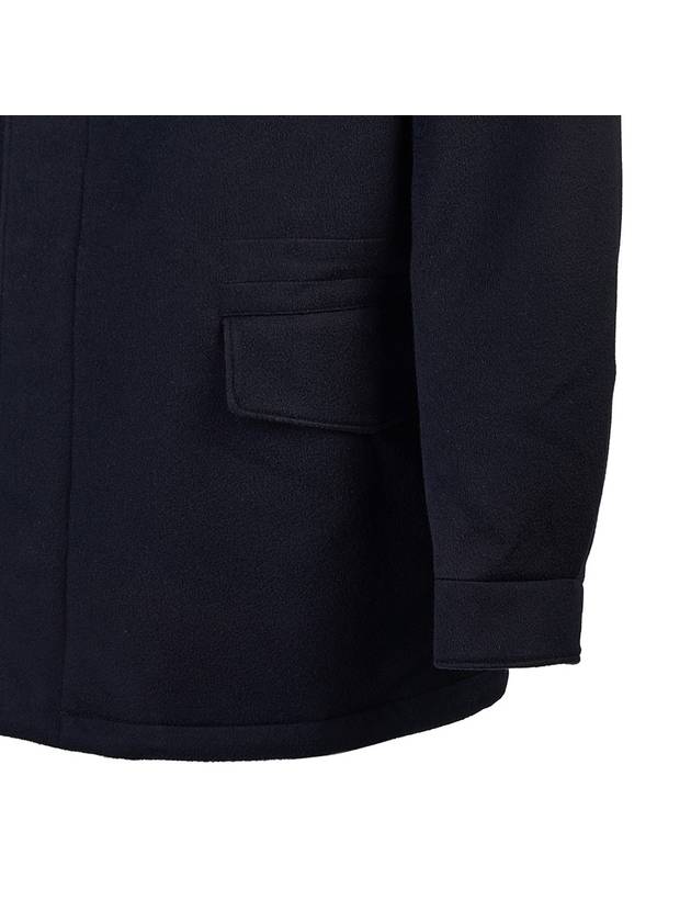 Traveller Cashmere Zip Up Jacket Navy - LORO PIANA - BALAAN 8