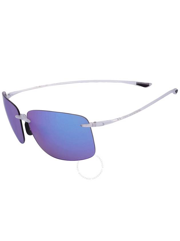 Maui Jim Hema Blue Hawaii Rectangular Unisex Sunglasses B443-05CM 62 - MAUI JIM - BALAAN 3