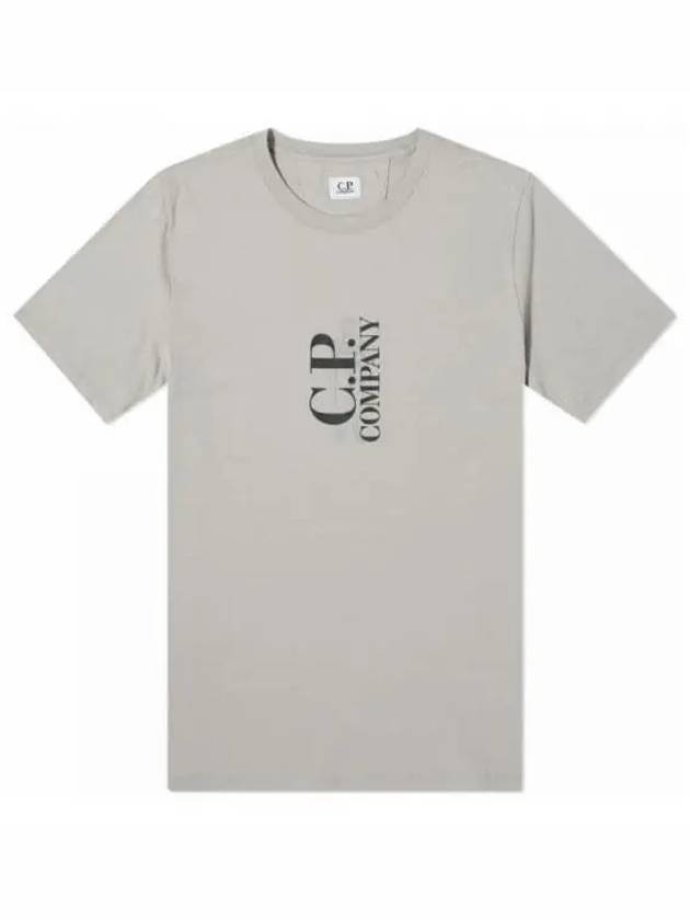 30/1 Jersey British Sailor Short Sleeve T-Shirt Grey - CP COMPANY - BALAAN 2