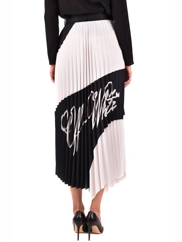 spiral pleated skirt - OFF WHITE - BALAAN 4