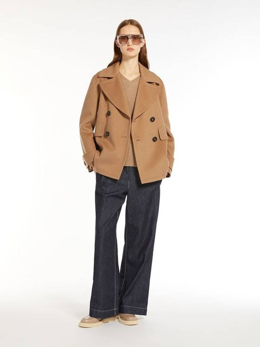 Max Mara CLOE Chloe 045 camel virgin wool jacket IT36 IT38 IT4019041041 045 - S MAX MARA - BALAAN 2