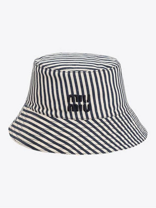 Reversible Bucket Hat Pouch Bag Set Baltic Blue - MIU MIU - BALAAN 2