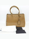 Women s Saffiano Twin Tote Bag - PRADA - BALAAN 3