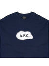 Alastor Logo Sweatshirt Navy - A.P.C. - BALAAN 4