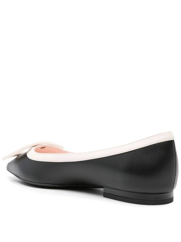 Gommettine Nappa Leather Flat Shoes Balck - ROGER VIVIER - BALAAN 5