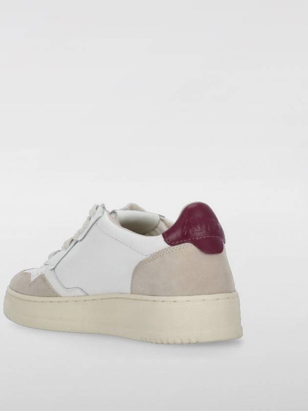 Medalist leather low top sneakers white fuchsia - AUTRY - BALAAN 4