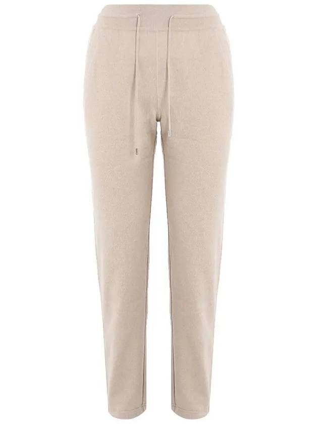 Merano Cashmere Track Pants Natural Melange - LORO PIANA - BALAAN 3