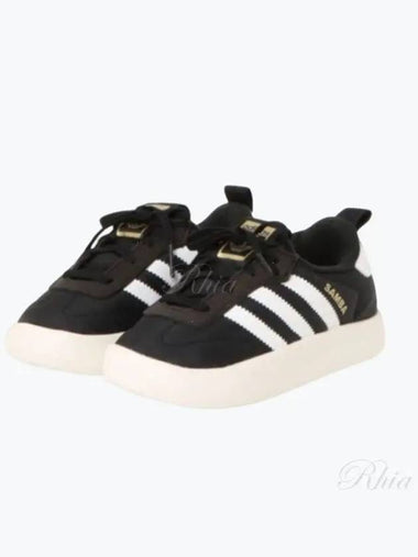 Samba Home Children Sneakers IH0266 C Black FTWWHT OWHITE - ADIDAS - BALAAN 1