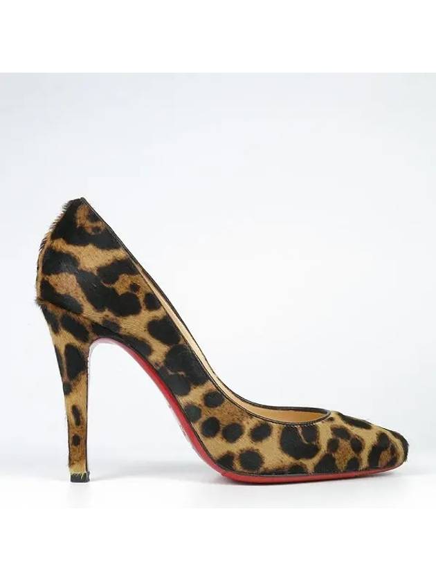 Leopard Calf Leather Pumps Women s Shoes 230MM - CHRISTIAN LOUBOUTIN - BALAAN 4