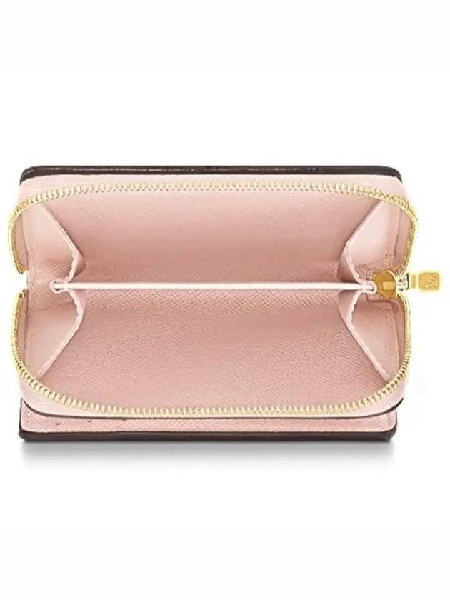 Lou Monogram Coated Canvas Half Wallet Pink - LOUIS VUITTON - BALAAN 9