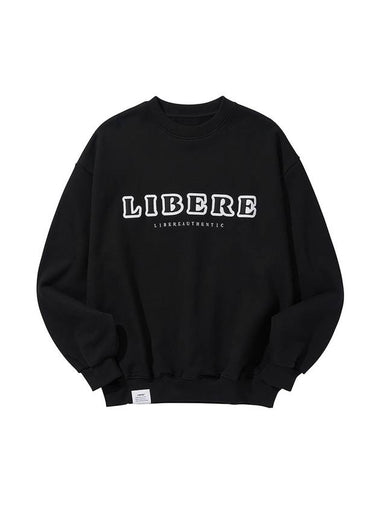 Logo Sweatshirt Black - LIBERE - BALAAN 1