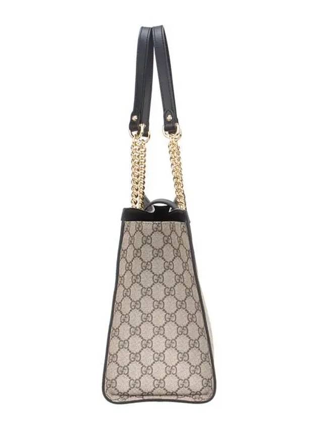 GG Paddle Lock Supreme Medium Shoulder Bag Black - GUCCI - BALAAN.