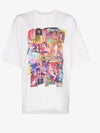 Ulsan Movie Collage Cotton T Shirt WDTP720097UWH WHITE - WE11DONE - BALAAN 1